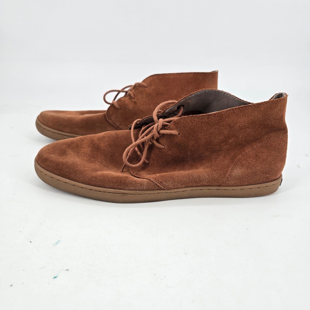 Cole Haan Chukka Boots Mens 11 Boots Brown Suede Lace Up C20873‎